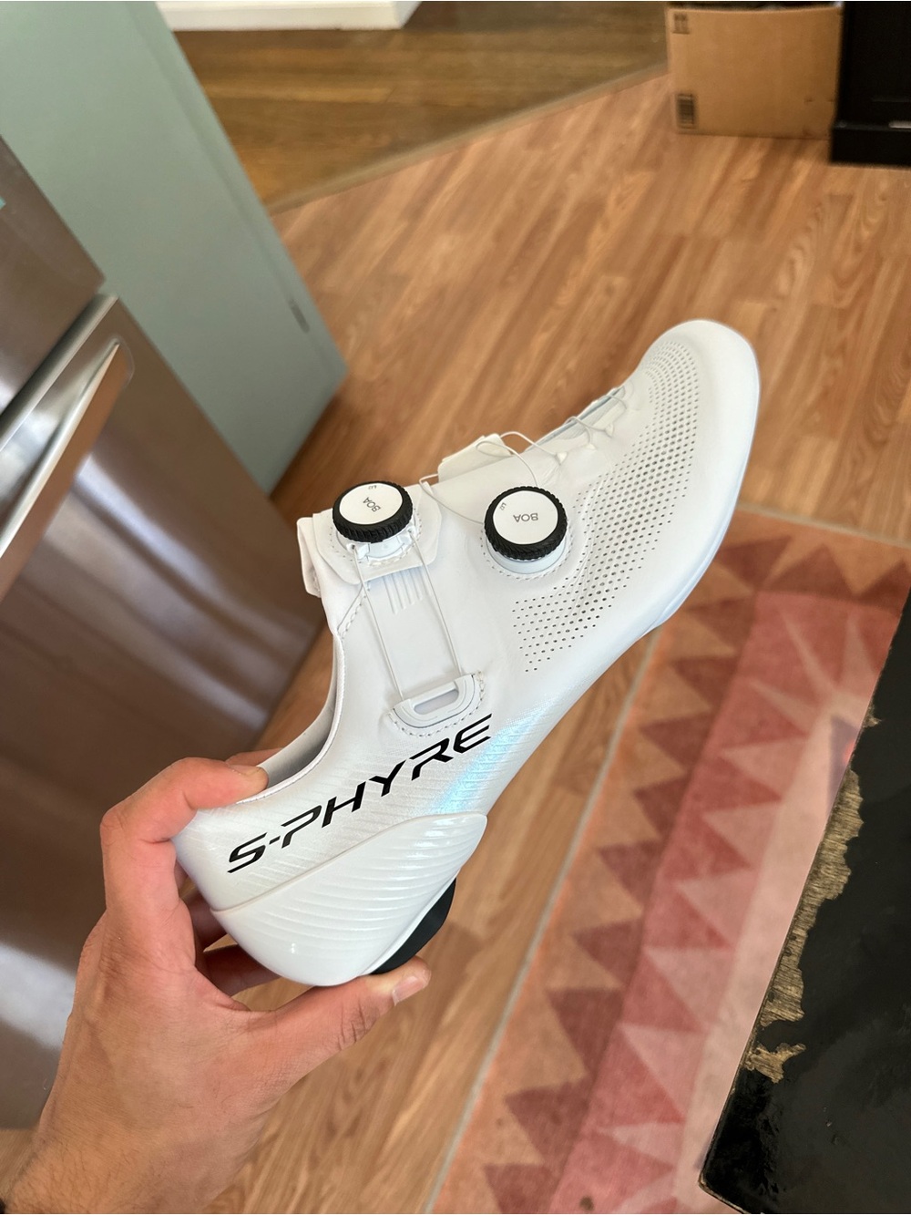 Shimano S-Phyre RC903 White Road Cycling Shoes NEW